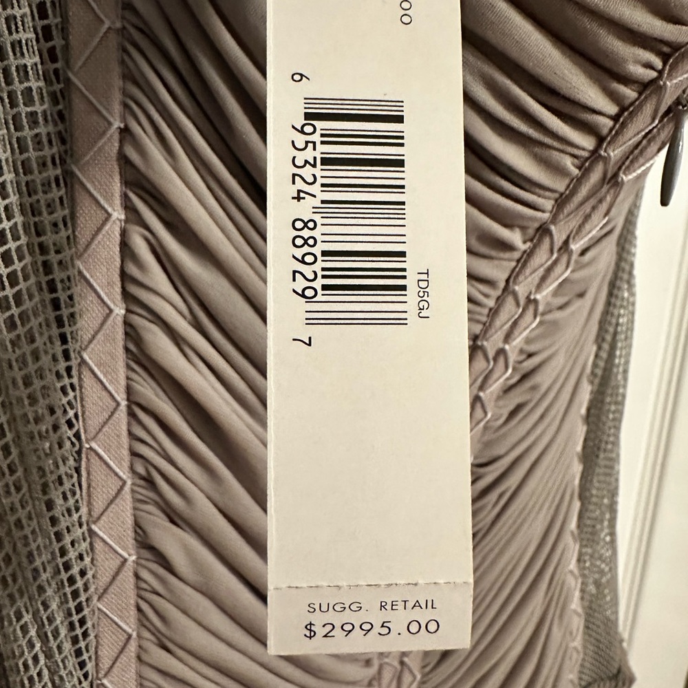 Donna Karan Jersey Mesh Dress NWT - Picture 7 of 9